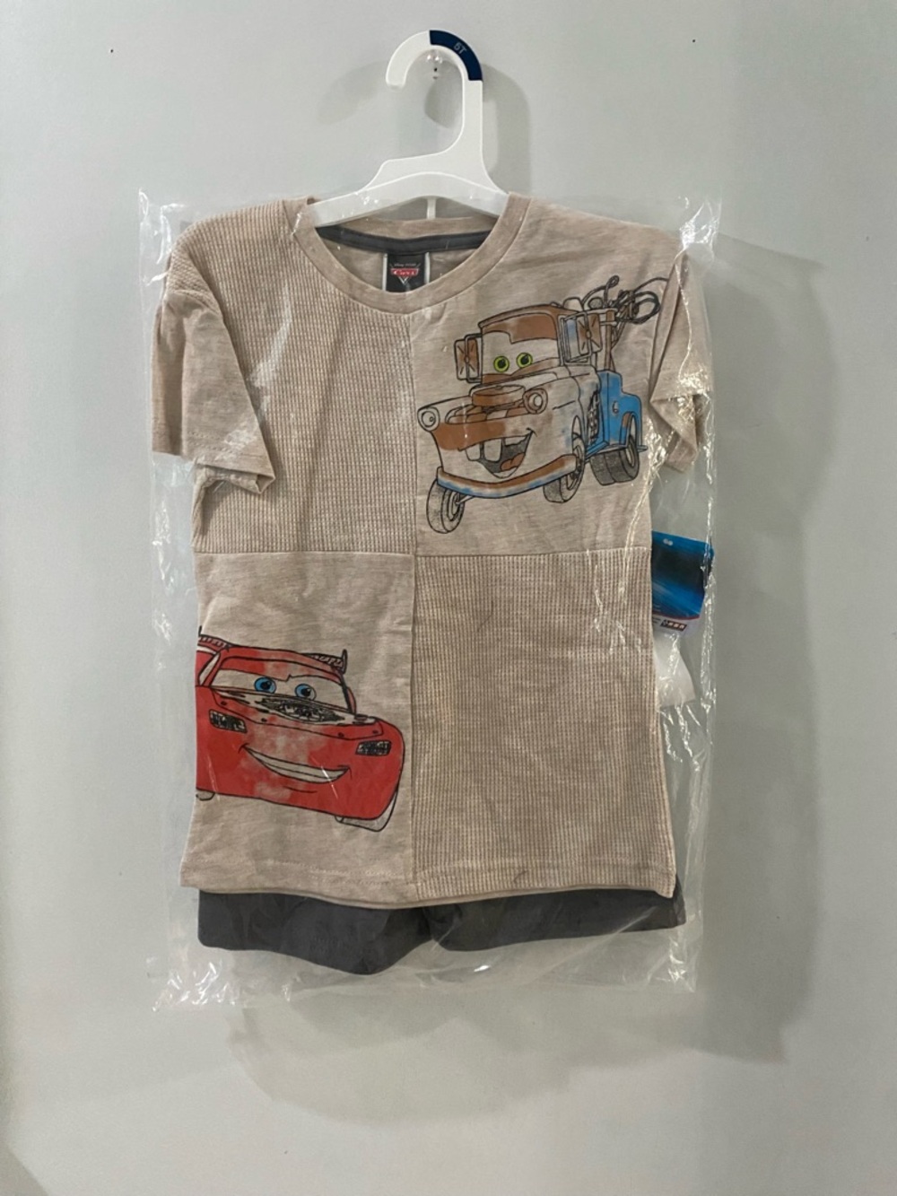 Disney Pixar Cars Kids Shirt and shorts set, size 5T, NEW! - Picture 7 of 7
